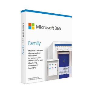 Microsoft 365 Family NL - 1 jaar