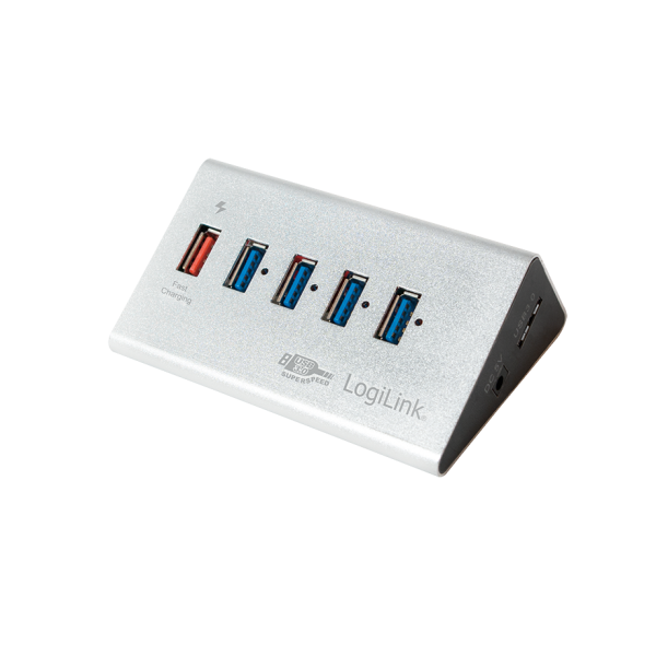 LogiLink 5 Port Hub, USB 3.0