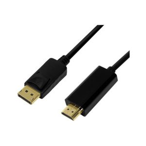 LogiLink DisplayPort 1.2 HDMI v1.4 1.00m