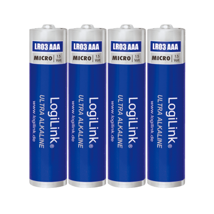 LogiLink Ultra Power batterij AA blister 4-stuks