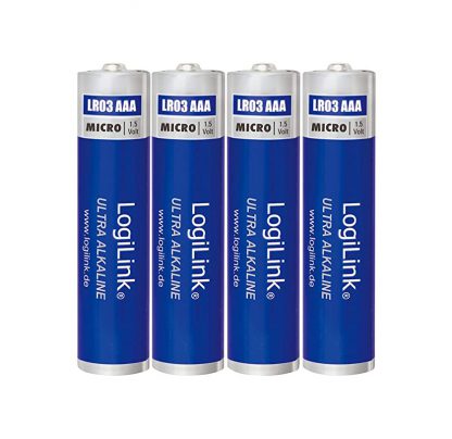 LogiLink Ultra Power batterij AAA blister 4-stuks