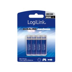 LogiLink Ultra Power batterij AAA blister 4-stuks