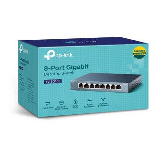 TP-Link TL-SG108 - Metalen behuizing