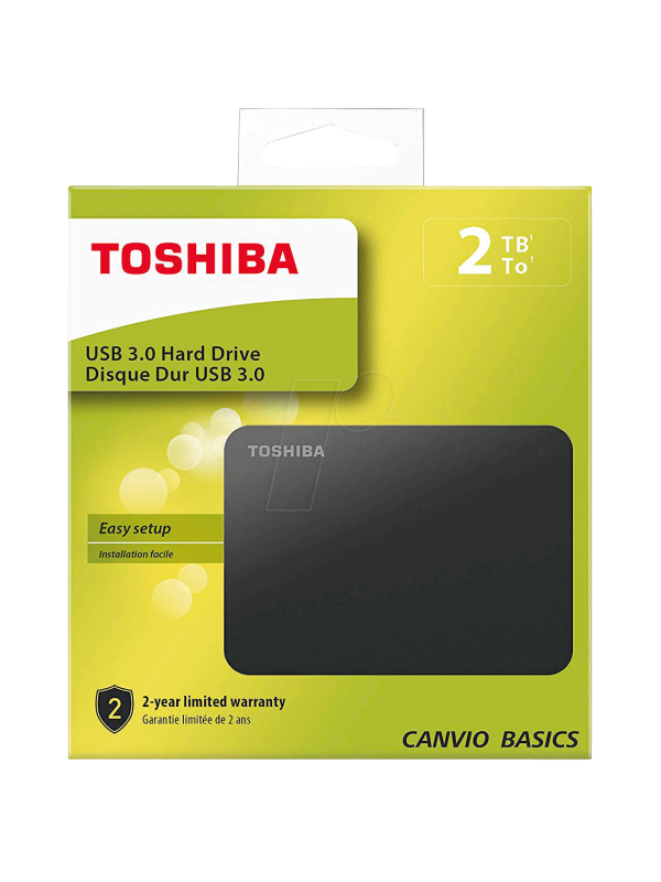 Toshiba Canvio Basics 2TB - Afbeelding 2